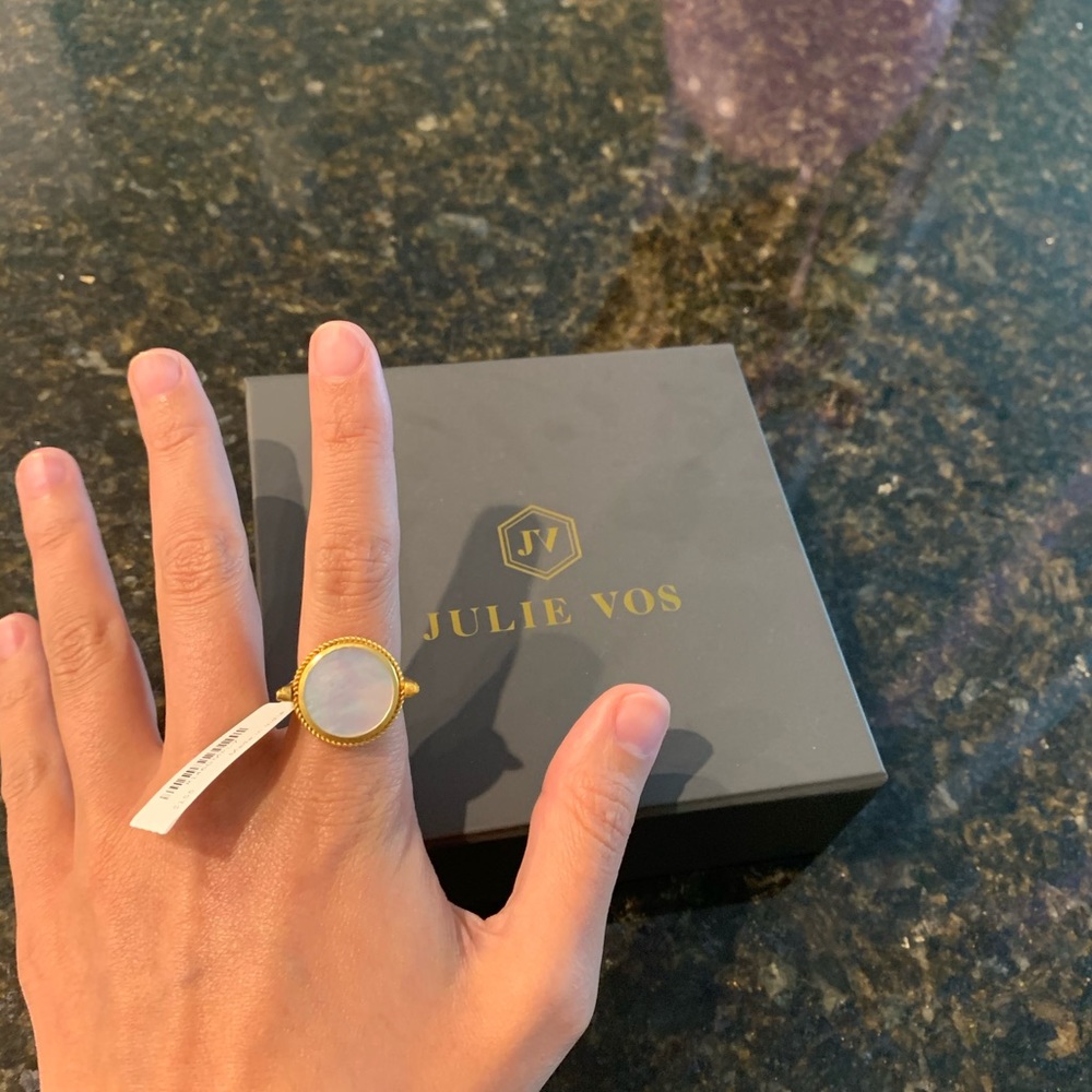 Julie Vos Coin Revolving Ring